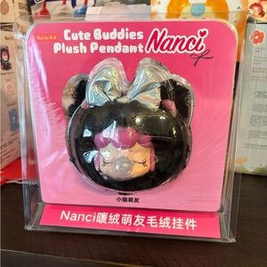 NANCI CAT CUTE BUDDIES PLUSH PENDANT 🌸🐈‍⬛